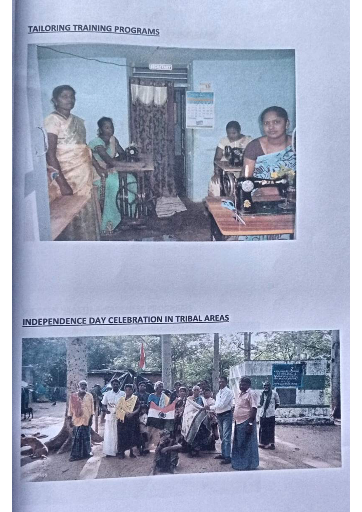 Skill & Tailoring Training Programs
